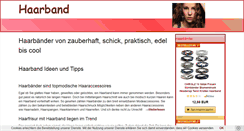 Desktop Screenshot of haarband.org